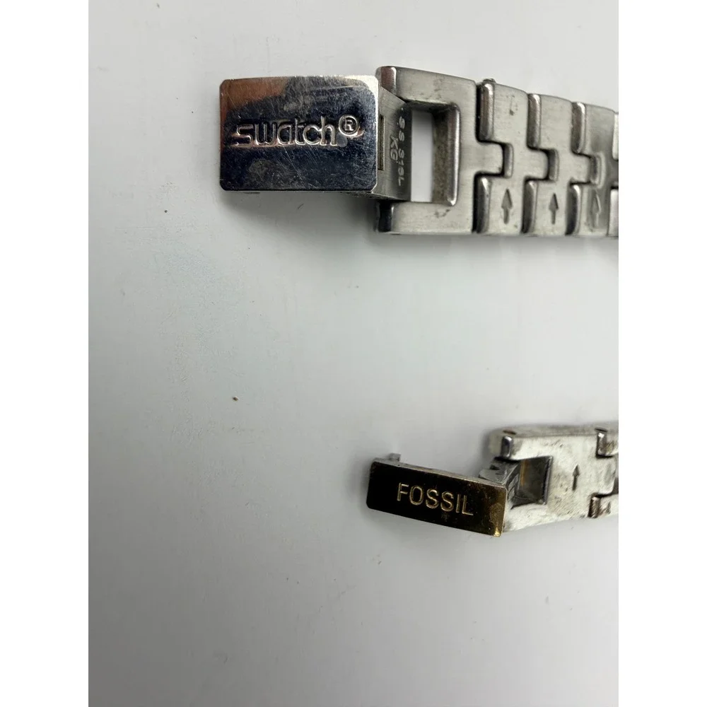 Vintage Ladies Watch Lot Citizen 5920-S004675 Swatch Square Fossil f2 ES-9382